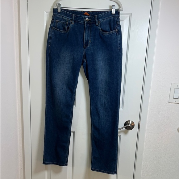 Tommy Bahama Blue Straight Jeans‎ Classic Style Size 32x32 - Picture 1 of 10